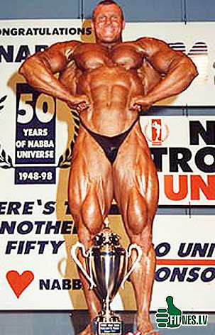 Eddy Ellwood, photo of champion in bodybuilding